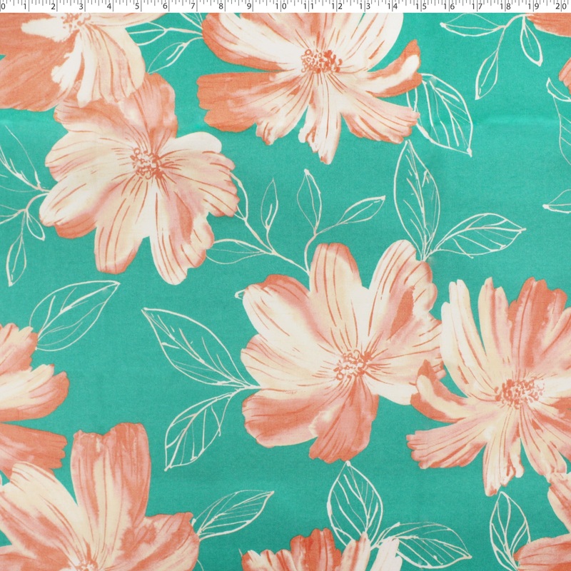 OUTDOOR PRINTS – ESTELLE 228 MANGO