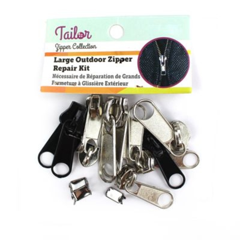 ZIPPER REPAIR KIT 000 ASSORTED