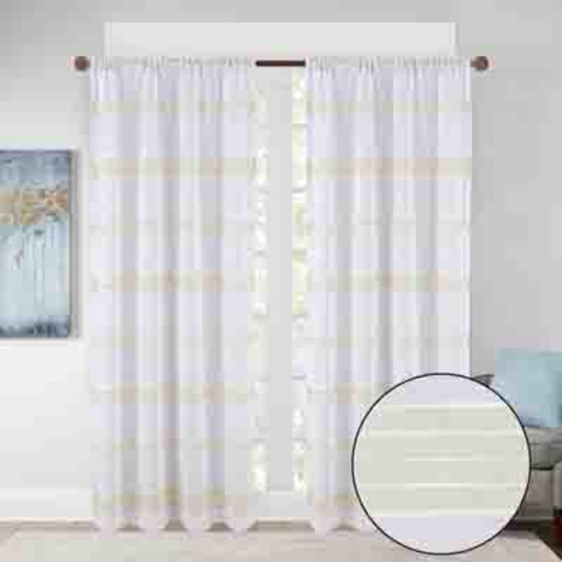 LYNELL ROD POCKET PANEL 001 LINEN