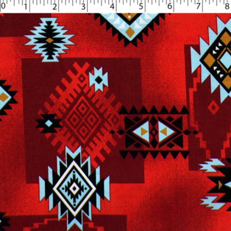 PRAIRIE CREEK PRINTS II – ADANAC 016 RED