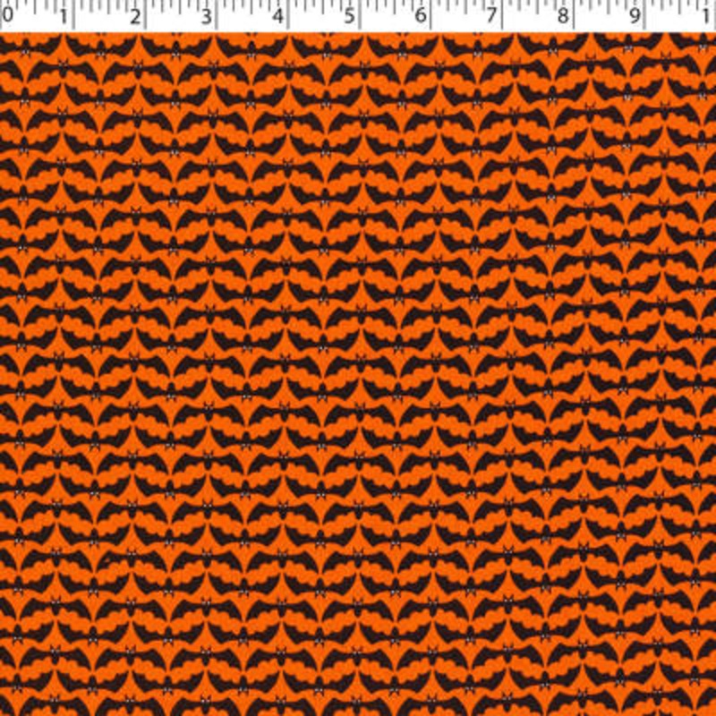 SPOOKY NIGHTS – BATTY BATS 001 ORANGE/BLACK