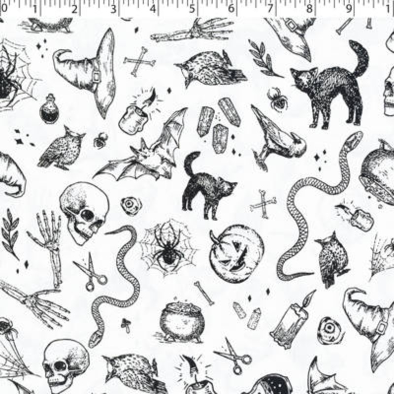 SPOOKY NIGHTS – HALLOWEEN GOTHIC MIX 005 WHITE