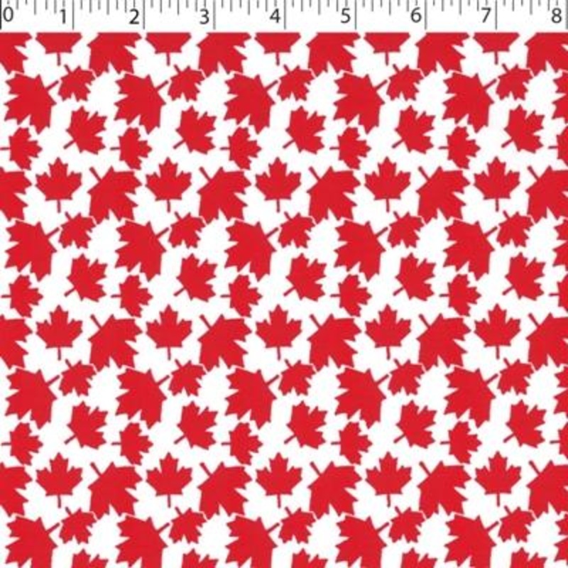 OH CANADA – SMALL LEAF 300 WHITE / RED