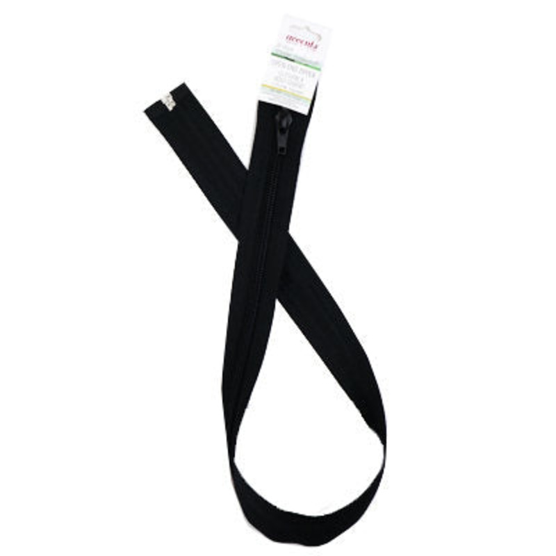 ONE WAY  OPEN END ZIPPER NYLON TEETH #5