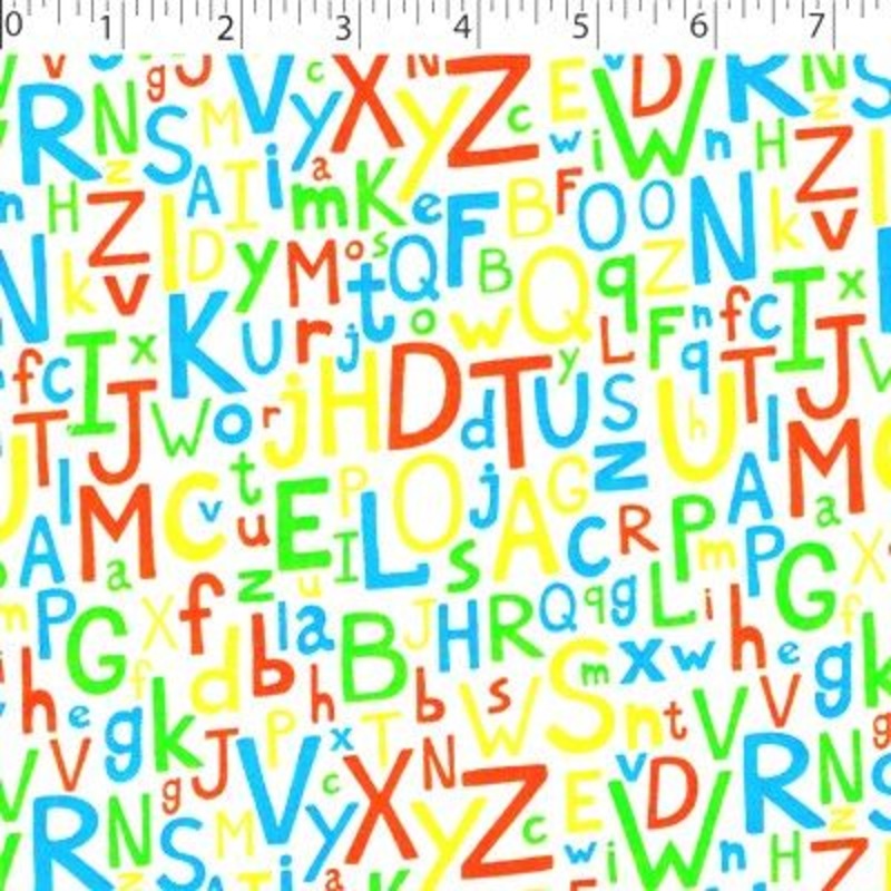 SCHOOL DAYS – ALPHABET 011 WHITE