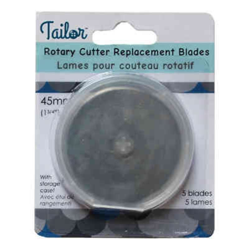 TAILOR REPLACEMENT BLADE ROTARY CUTTER 45MM WITH BOX