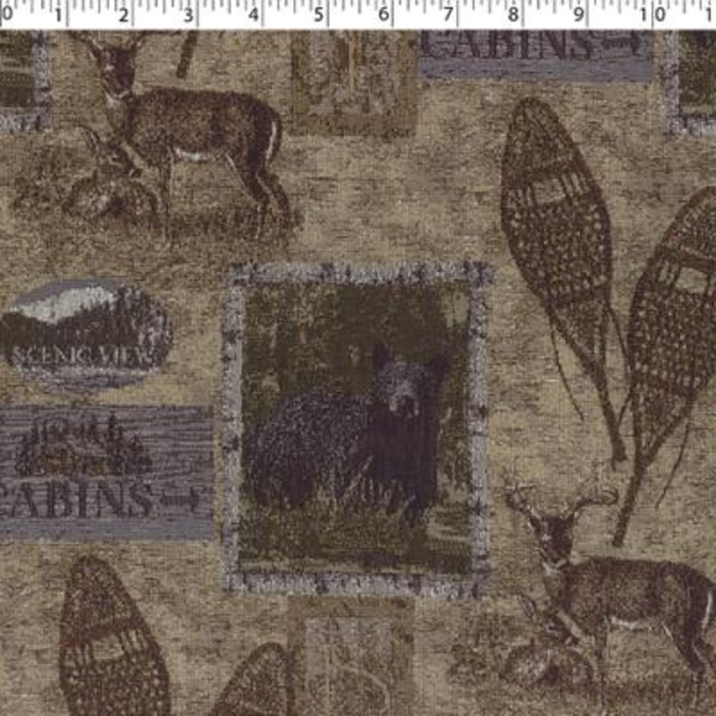 TOWN & COUNTRY UPHOLSTERIES – GREAT OUTDOORS 685 INDIGO