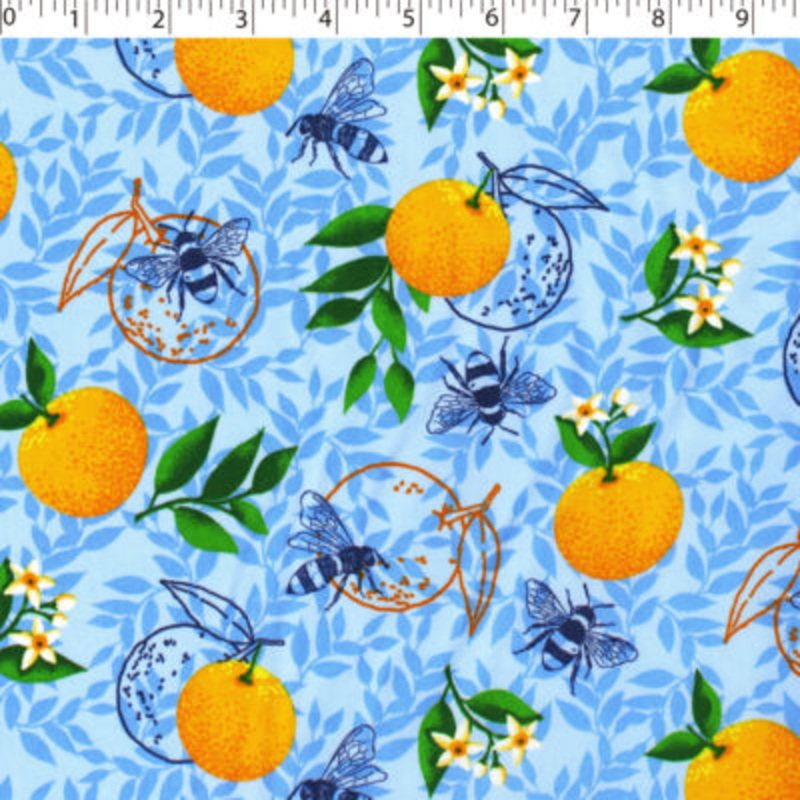 BUZZY BEES – ORCHARD BEE 001 AQUA