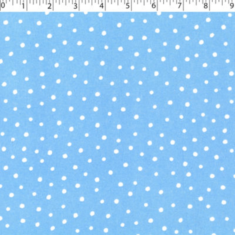 ORGANIC BABY COTTONS – SPOT 010 BLUE