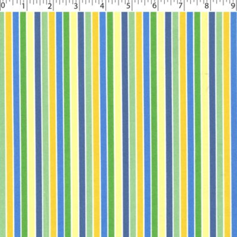 ORGANIC BABY COTTONS – STRIPE 012 BLUE