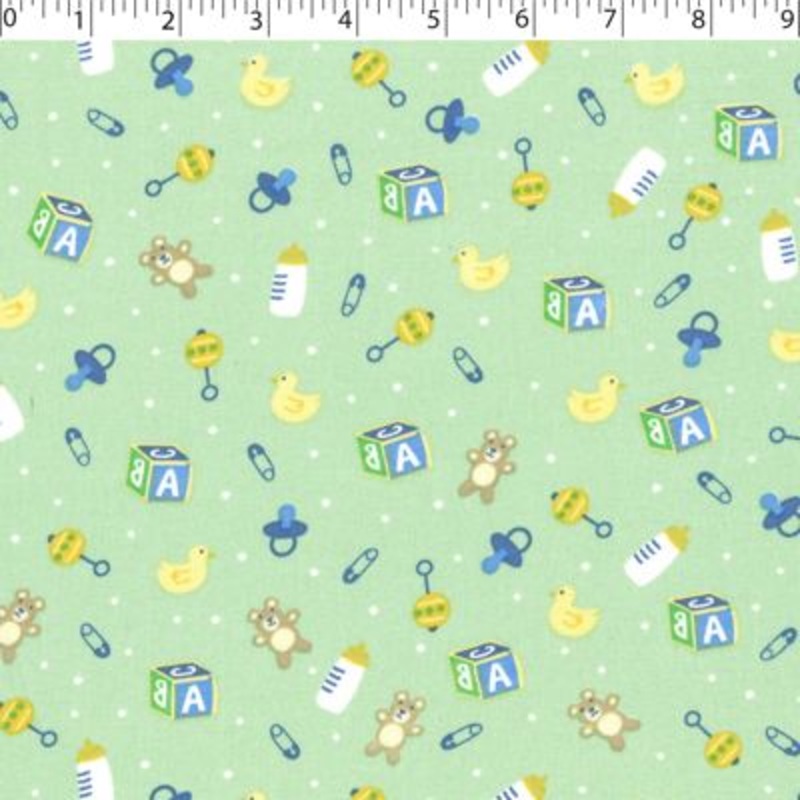 ORGANIC BABY COTTONS – TOYS 014 MINT