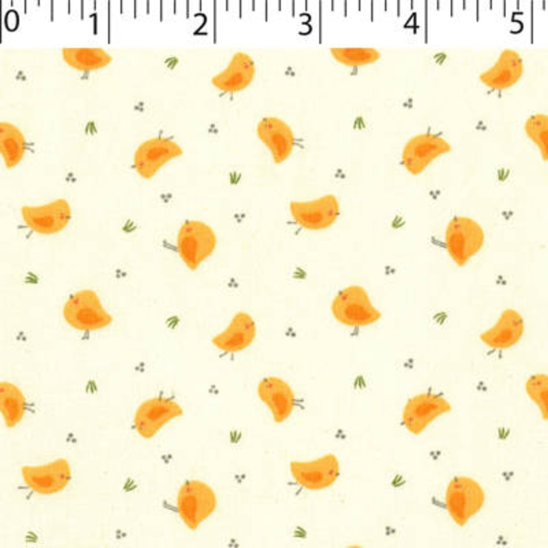 ORGANIC MINI PRINTS – BIRDIE 004 CREAM