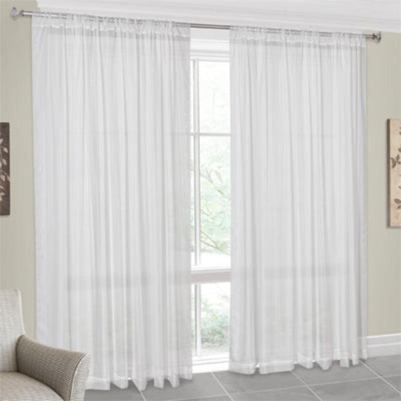 LIRA ROD POCKET PANEL  114″x 108″ 000 WHITE