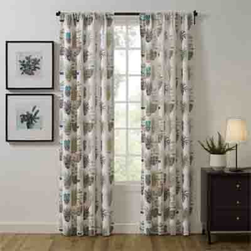 RF1558M Plantation Rod Pocket Panel 50″x 96″ (package contains 1 panel) MULTI