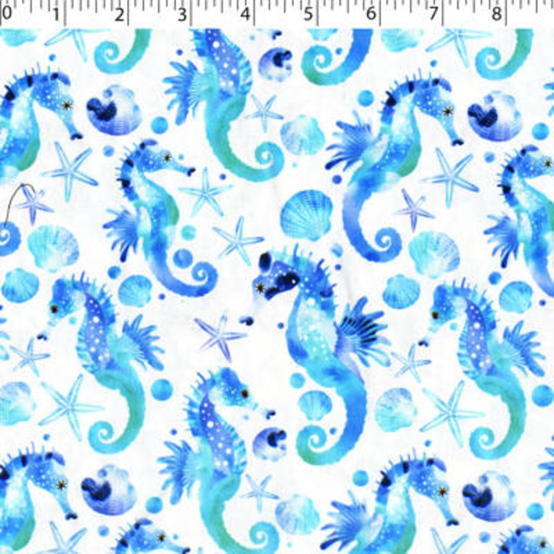 SEYCHELLE PRINTS – SEAHORSE 001 649-1418 SEAHORSE