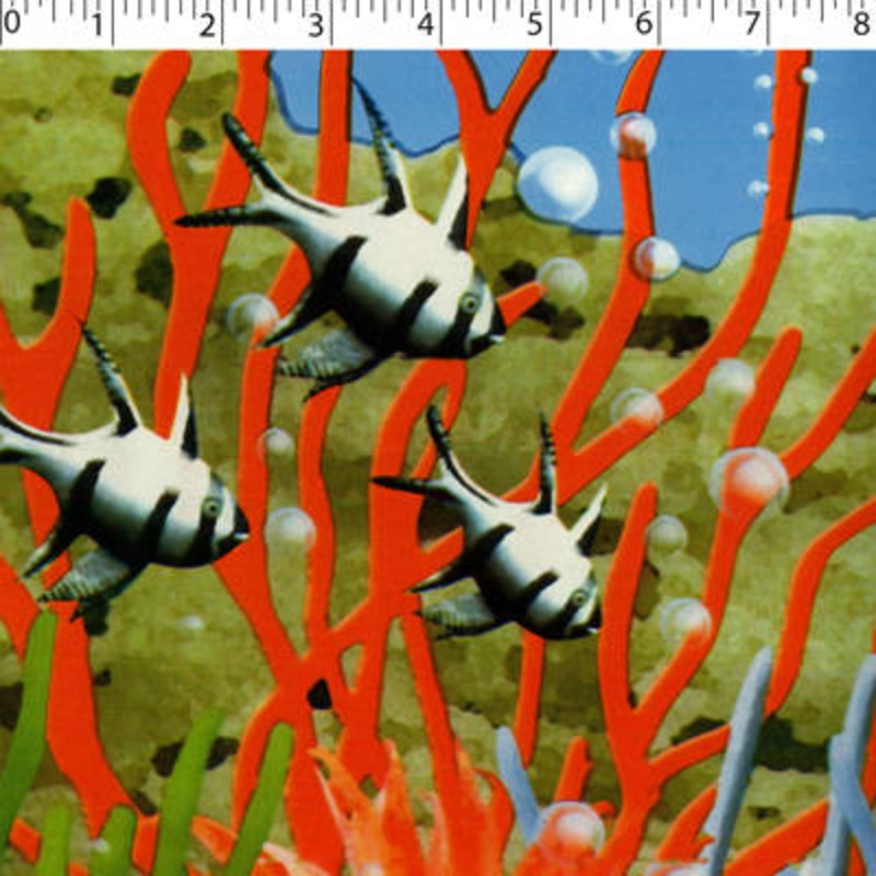 VINYL TABLING – CORAL REEF BORDER