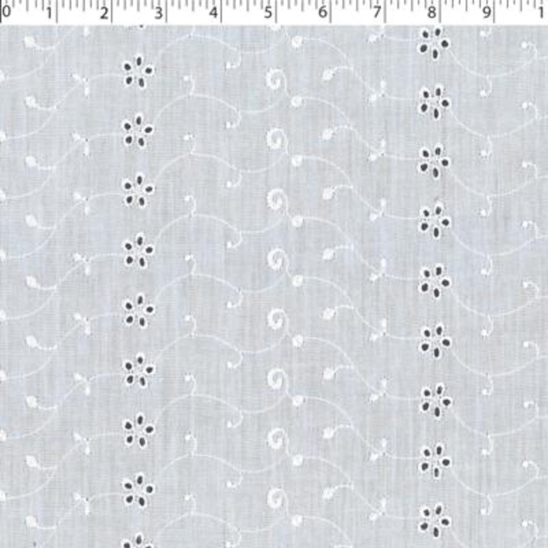 EMBROIDERED EYELET – 5040545 000 WHITE