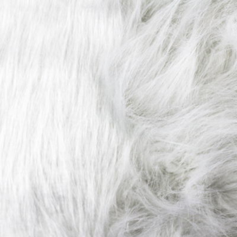 FAUX FUR #1 WHITE 000 WHITE