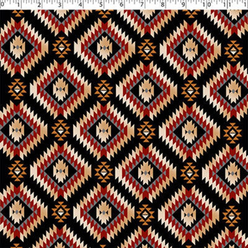 PRAIRIE CREEK PRINTS III – COWITCHAN 011 BLACK