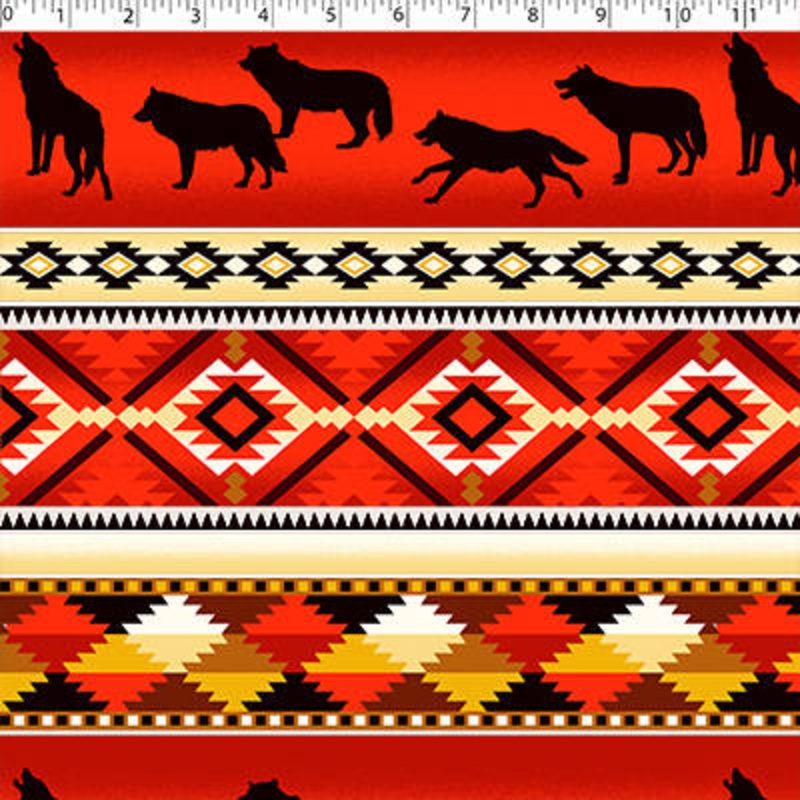 PRAIRIE CREEK PRINTS III – OMINECA 019 SCARLET