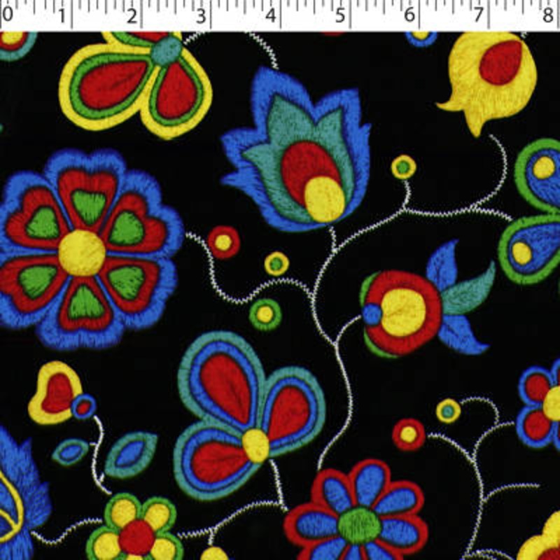 PRAIRIE CREEK PRINTS II – PONOKO 008 BLACK