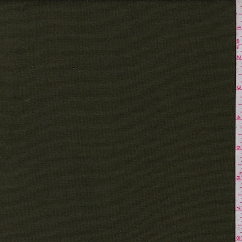 1 1/4 YD PC-Fern Green Sweater Jersey Knit Fabric