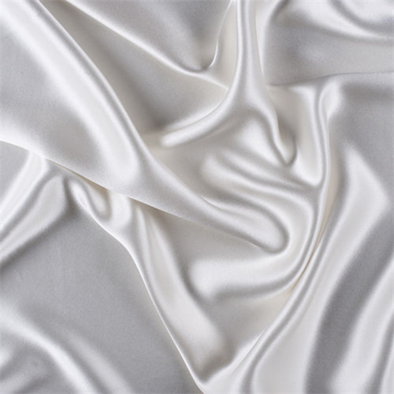 1 YD PC-Runway Silks Ivory Silk Crepe Back Satin Fabric – Reorderable