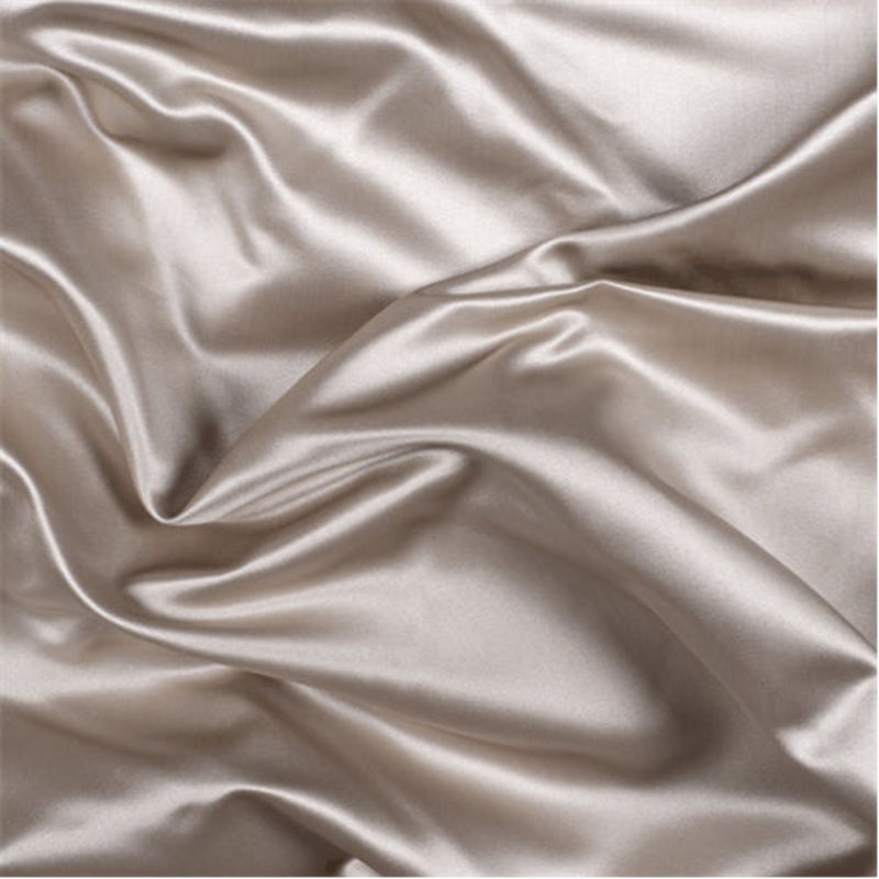 1 YD PC-Runway Silks Pale Taupe Silk Duchess Satin Fabric – Reorderable