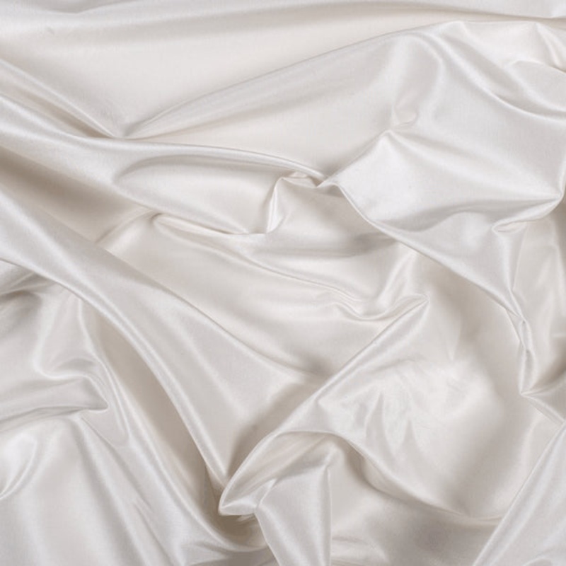 Runway Silks Ivory Silk Taffeta Fabric – Reorderable