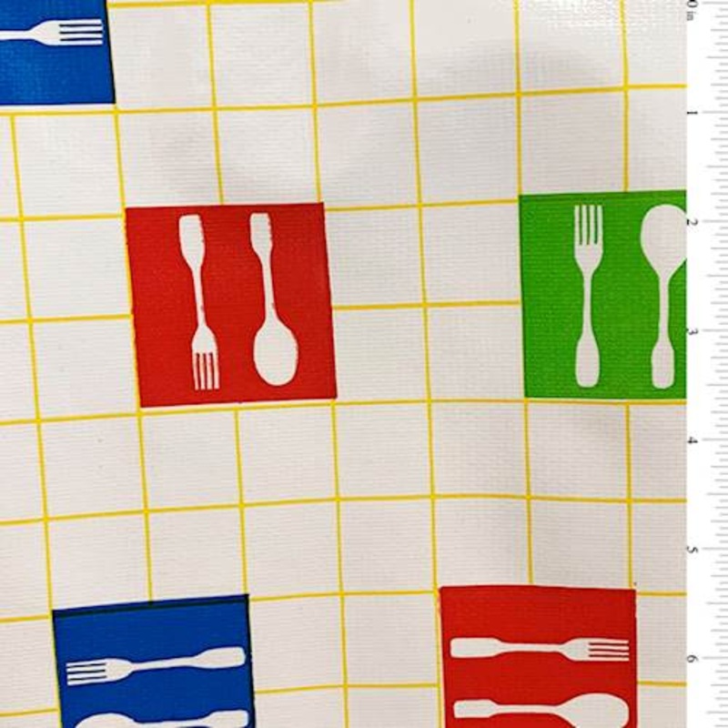 Yellow Picnic Oilcloth Fabric – Reorderable