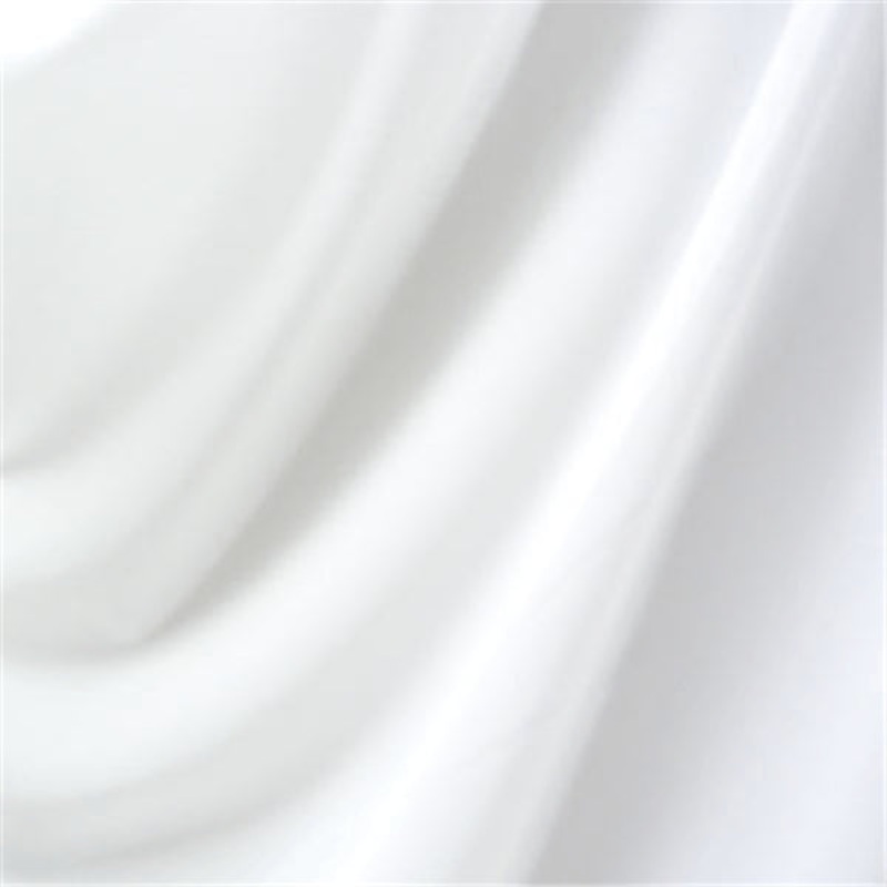 White Matte Tricot Bolt Fabric