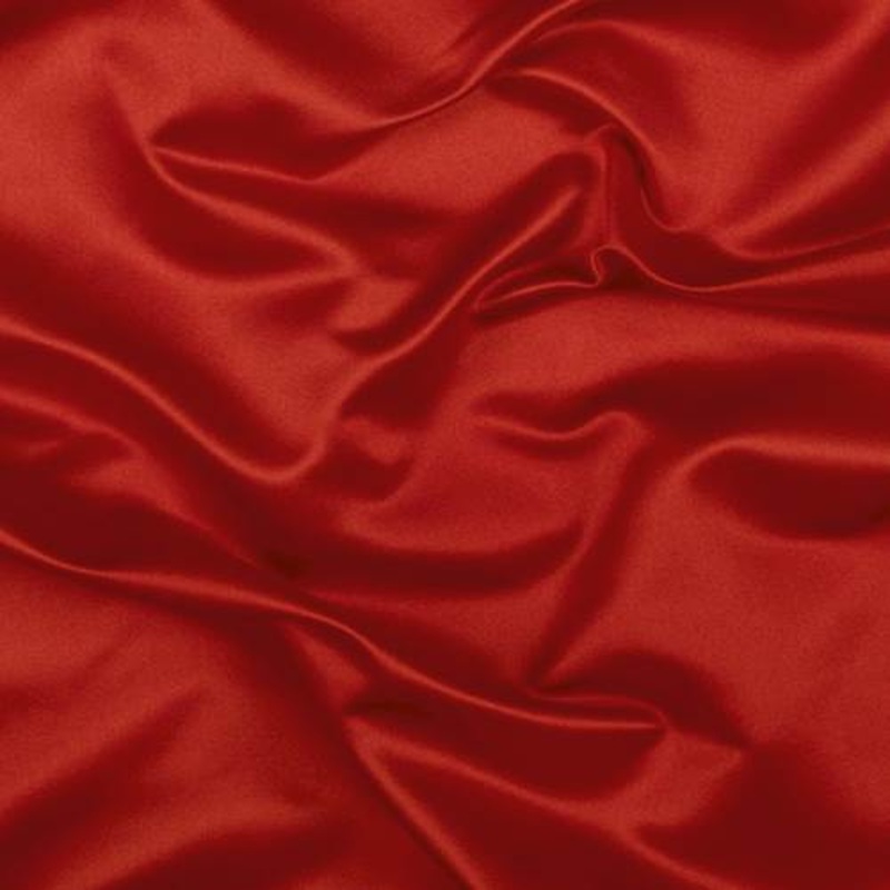 Runway Silks Bright Red Silk Duchess Satin Fabric – Reorderable