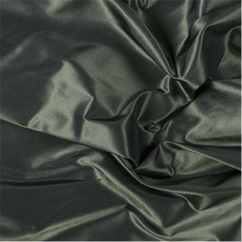 Runway Silks Dark Green Silk Taffeta Fabric – Reorderable