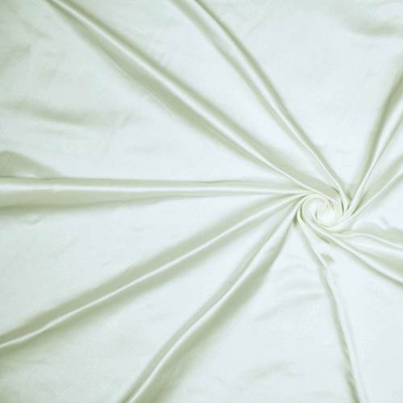 Runway Silks Off White Silk Duchess Satin Fabric – Reorderable