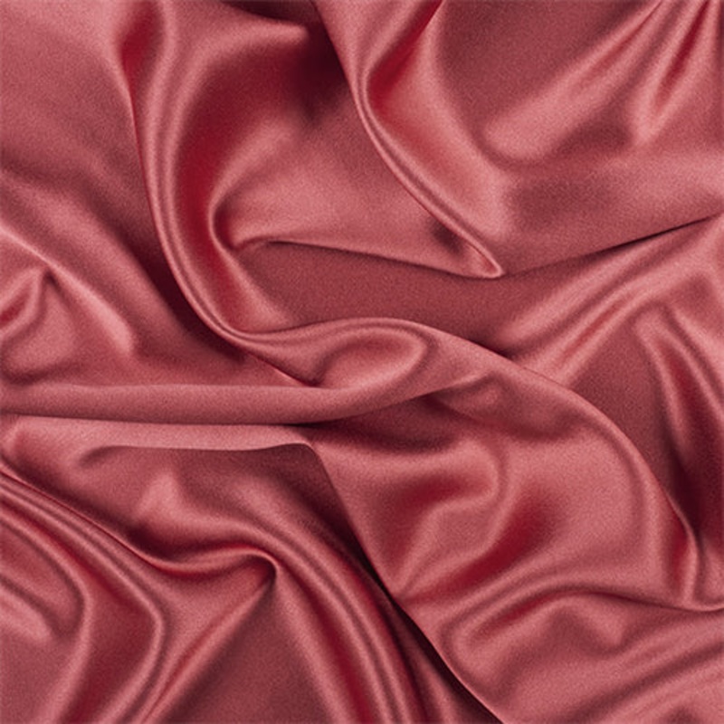 Runway Silks Antique Red Silk Crepe Back Satin Fabric – Reorderable