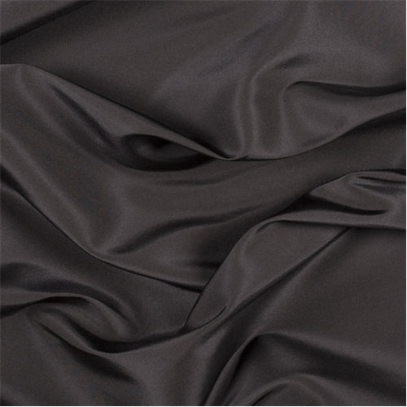 Runway Silks Black Silk Faille Fabric – Reorderable