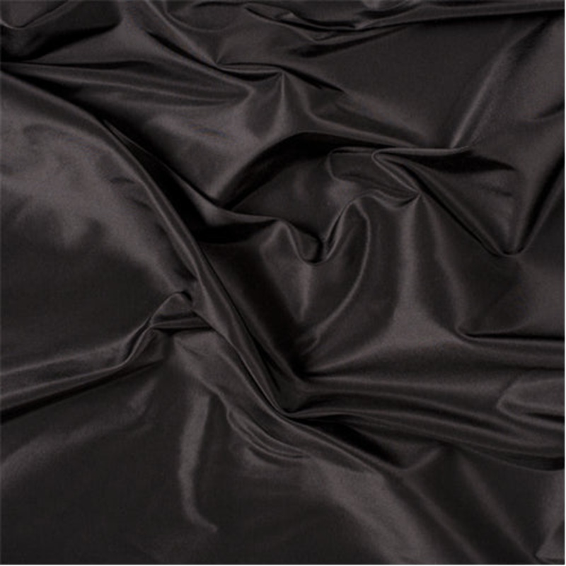 Runway Silks Black Silk Taffeta Fabric – Reorderable
