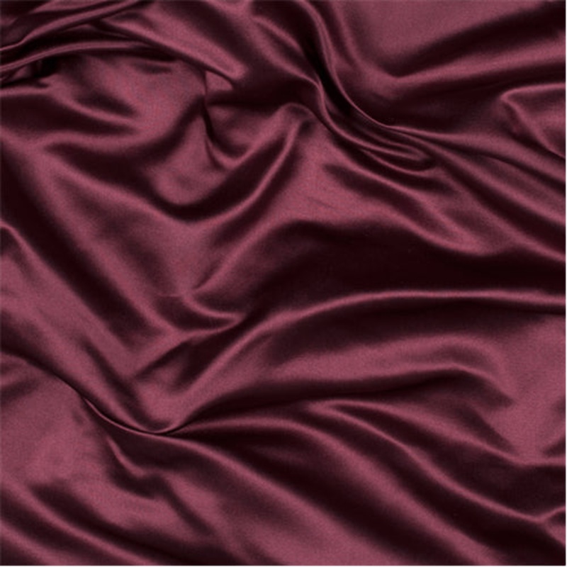 Runway Silks Burgundy Silk Duchess Satin Fabric – Reorderable