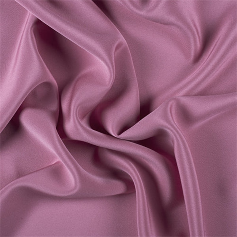 Runway Silks Carnation Pink 4 Ply Silk Crepe Fabric – Reorderable