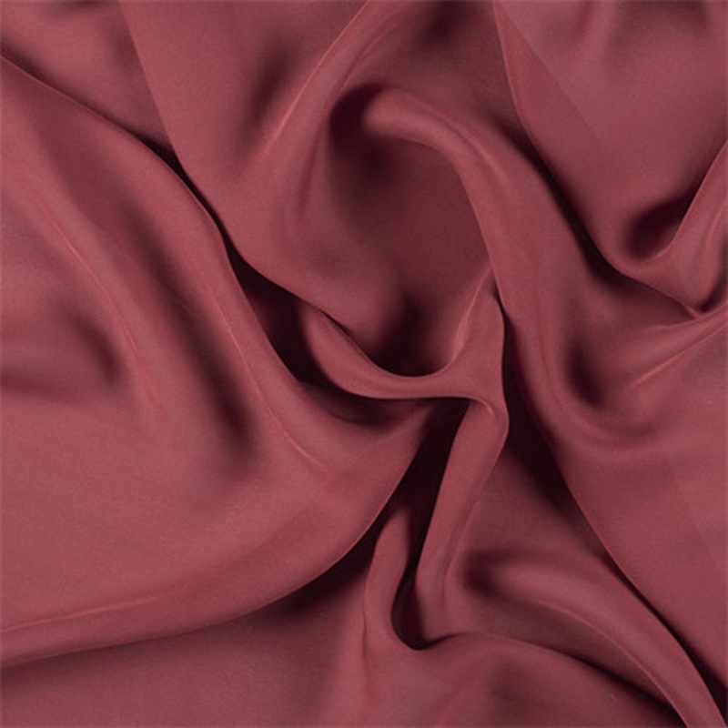 Runway Silks Copper Silk Double Georgette Fabric – Reorderable