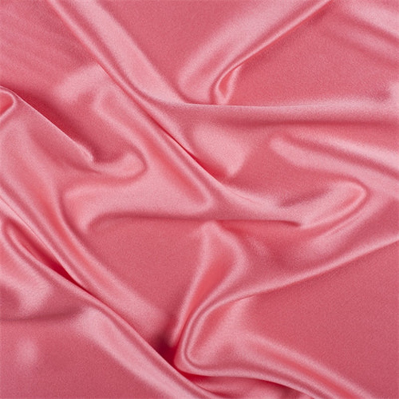 Runway Silks Coral Silk Crepe Back Satin Fabric – Reorderable