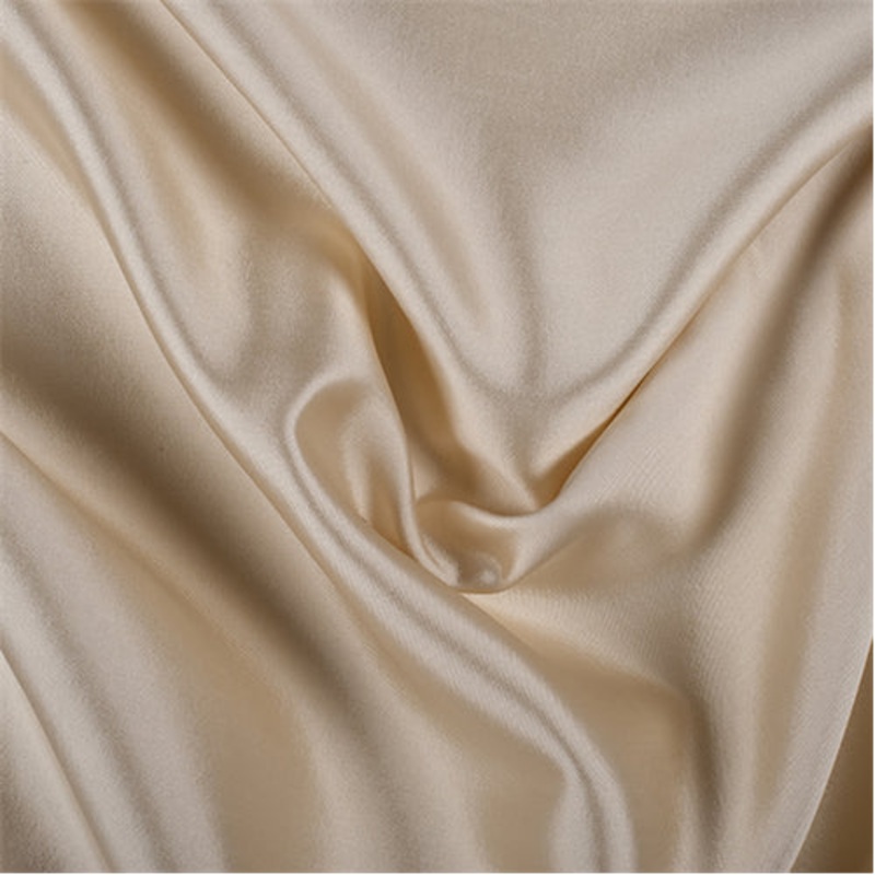 Runway Silks Cream Silk/Wool Gab Fabric – Reorderable
