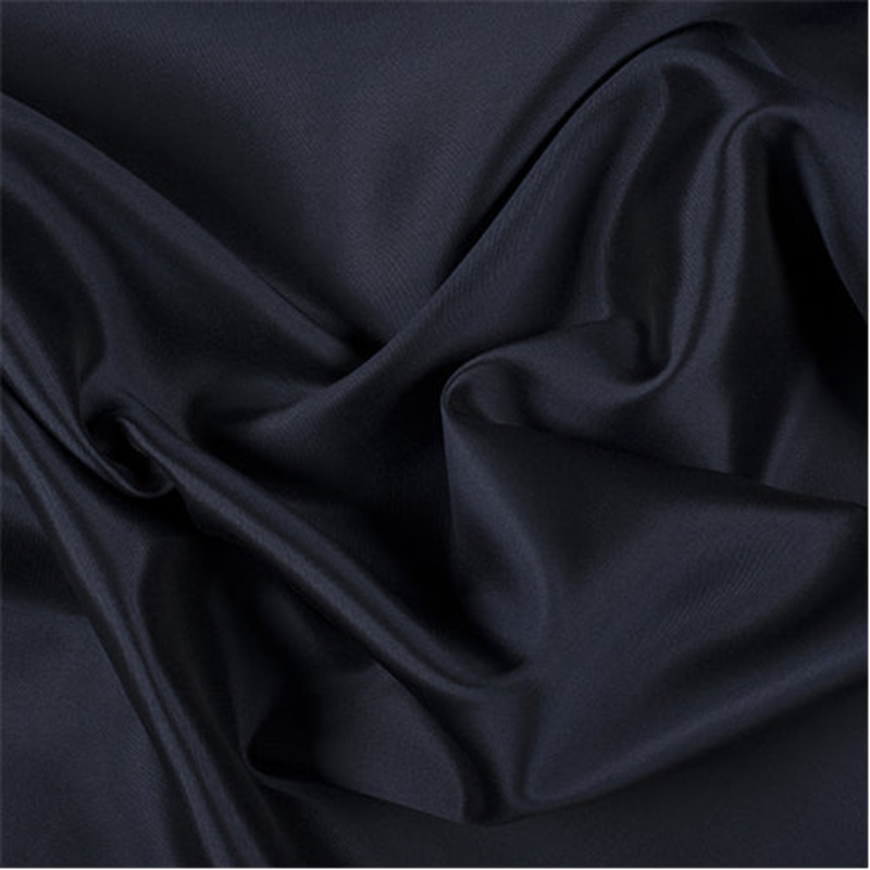 Runway Silks Midnight/Black Silk/Wool Gab Fabric – Reorderable