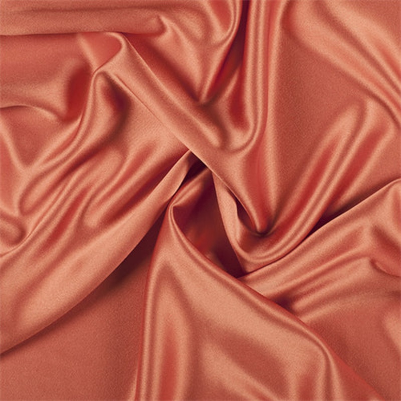 Runway Silks Orange Silk Crepe Back Satin Fabric – Reorderable