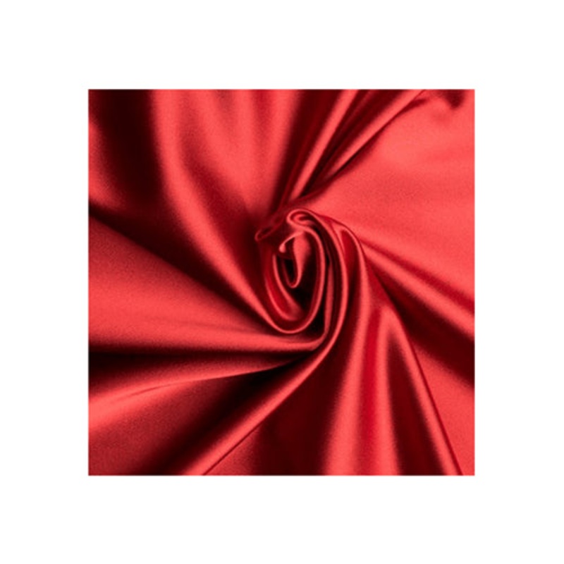Runway Silks Red Stretch Satin Fabric – Reorderable