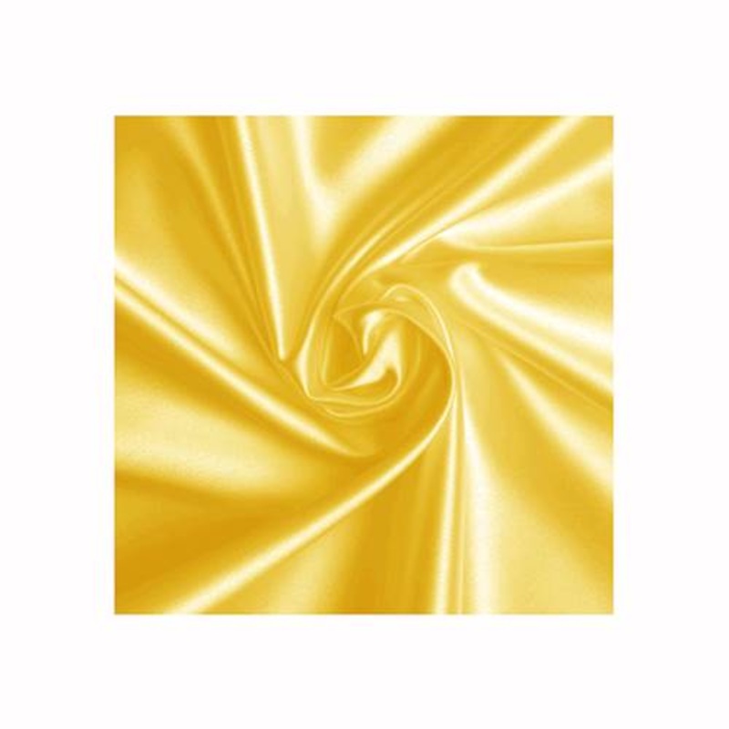 Runway Silks Yellow Stretch Satin Fabric – Reorderable