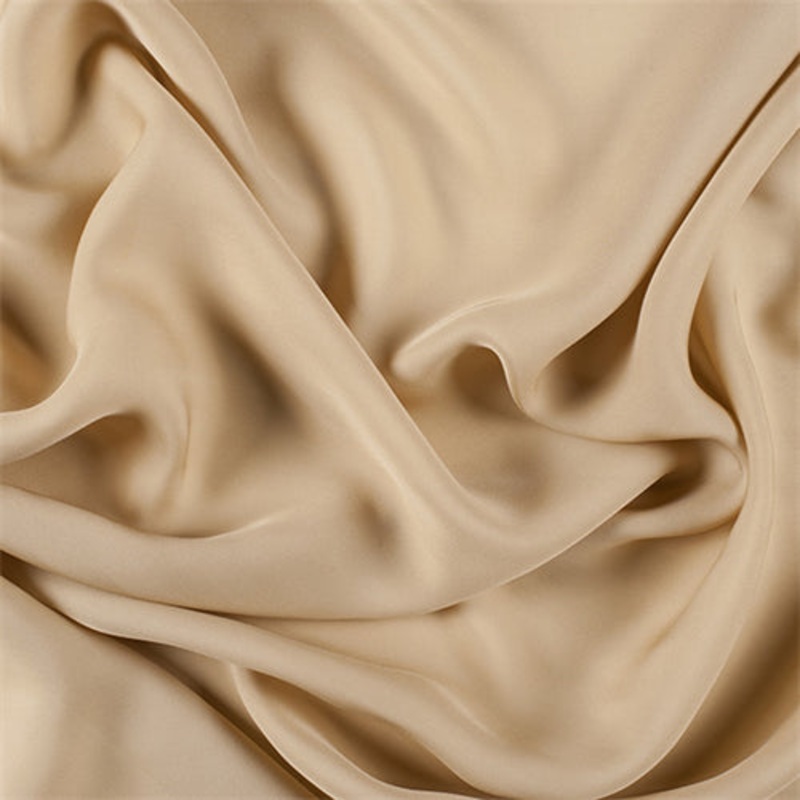 Runway Silks Antique Gold Silk Double Georgette Fabric – Reorderable