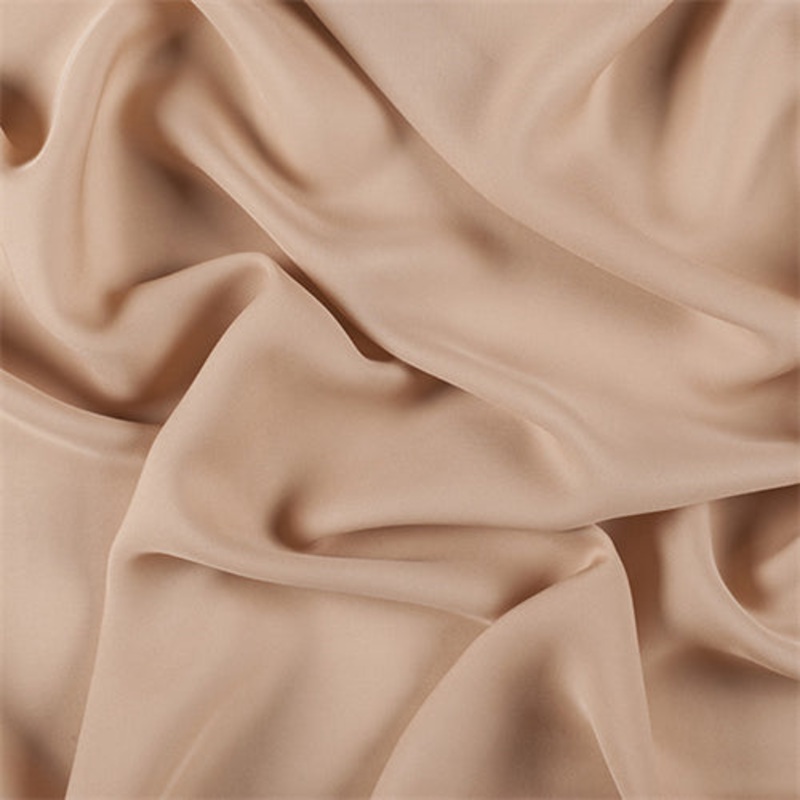 Runway Silks Camel Silk Double Georgette Fabric – Reorderable