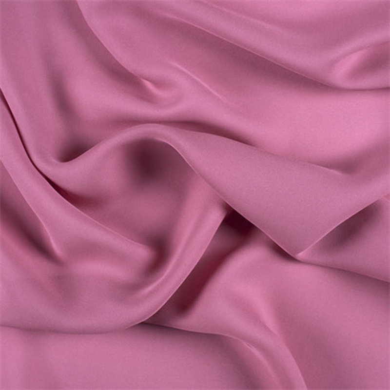 Runway Silks Carnation Pink Silk Double Georgette Fabric – Reorderable