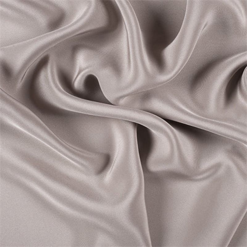 Runway Silks Light Taupe 4 Ply Silk Crepe Fabric – Reorderable